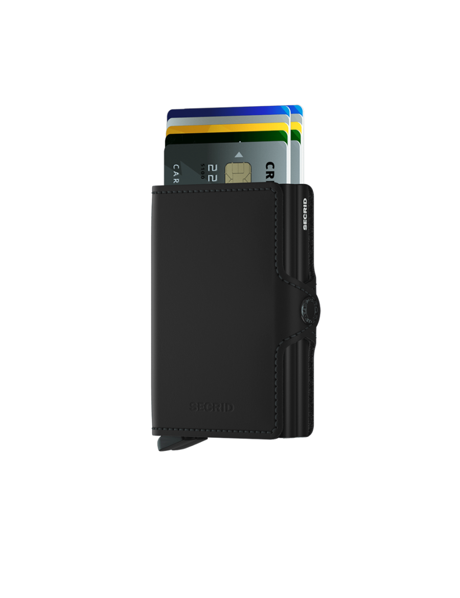 Twinwallet Matte Black